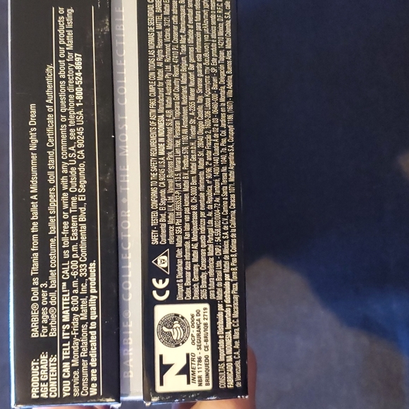 Barbie as Titania From A Midsummer Nights Dream. SILVER LABEL New - Picture 8 of 15